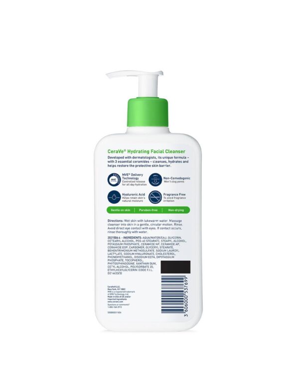 Hydrating Facial Cleanser 355 ML - Image 3